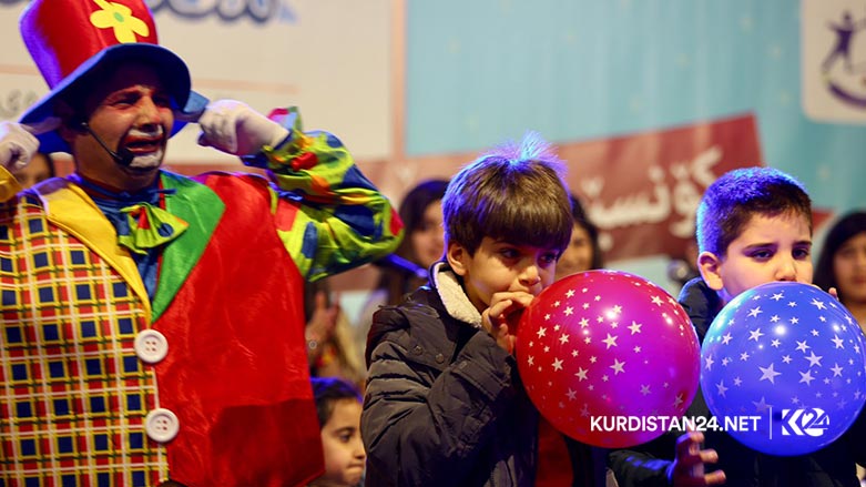 له‌ سلێمانی كۆنسێرتێكی گۆرانی بۆ منداڵان به‌ڕێوه‌چوو